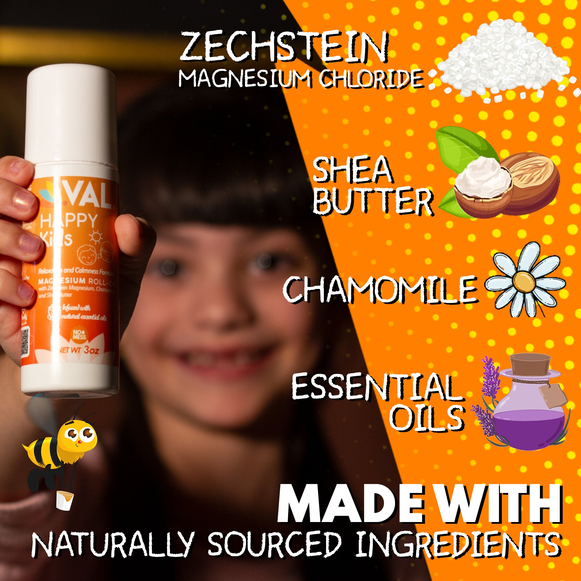 Magnesium Roll On for Kids – Natural Calm, Focus & Better Sleep
