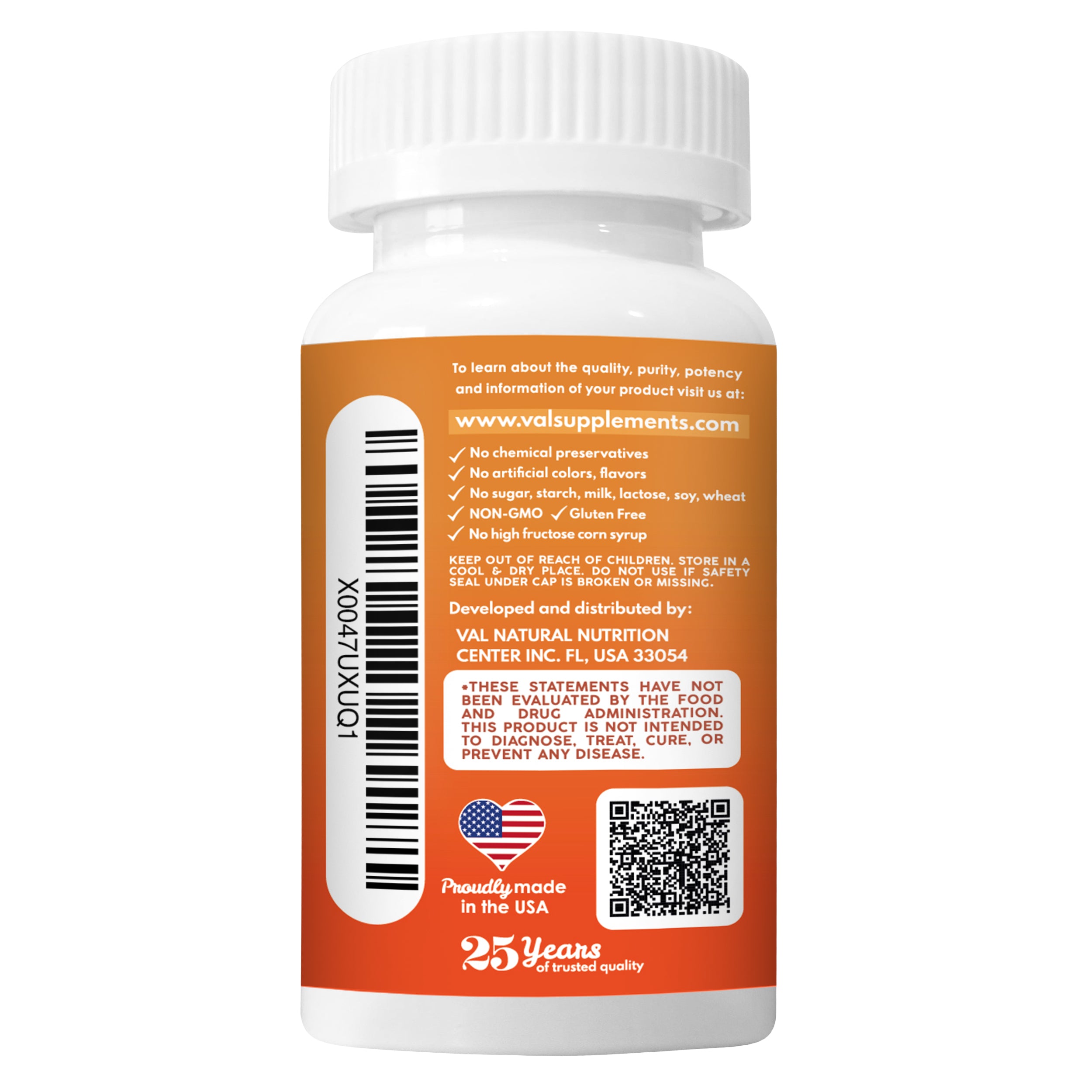 VAL Happy Kids Chewable Magnesium for Kids - Lemonade Splash Flavor Relaxation and Calm Formula - 60 Chewable Tablets