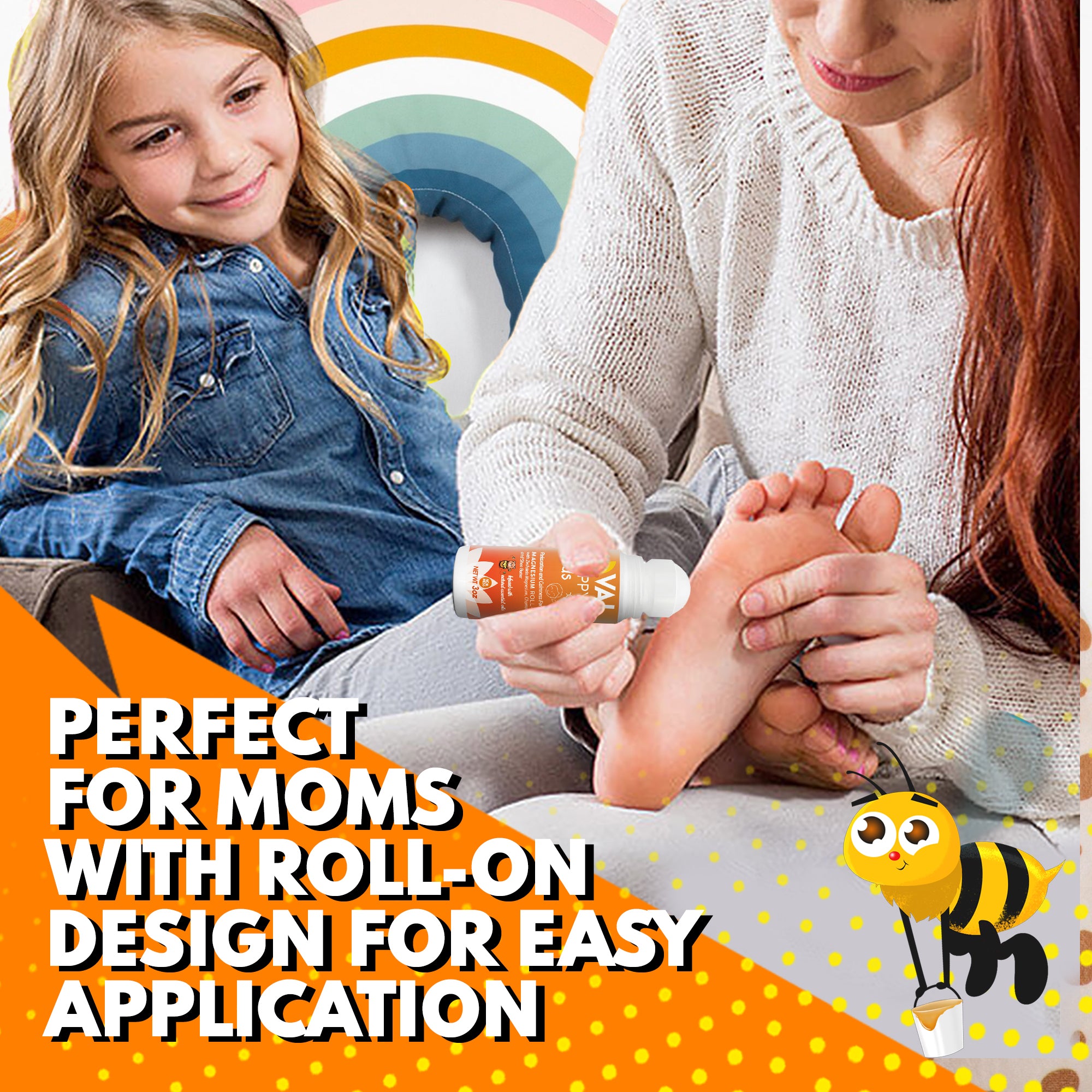 Magnesium Roll On for Kids – Natural Calm, Focus & Better Sleep