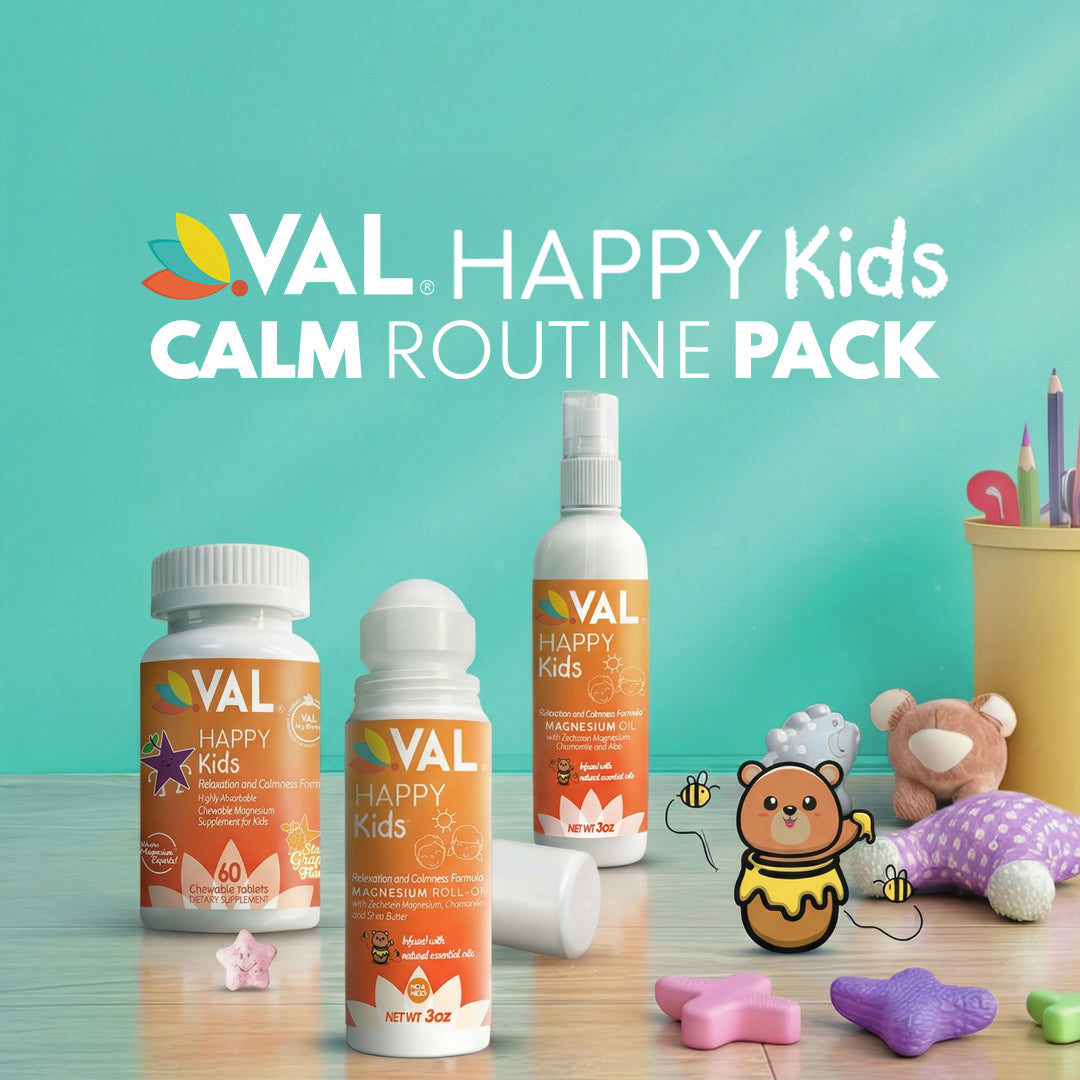 1 Month Calm Routine VAL Kids Pack (Relax + Focus + Better Sleep)