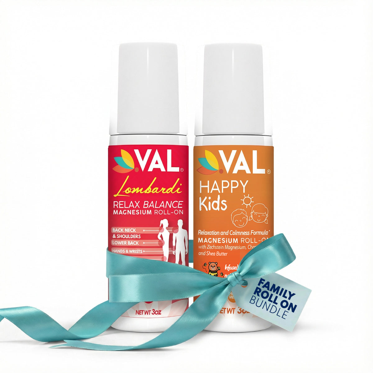 Family Roll-On Pack – Relaxation & Sleep Support for Kids and Adults | VAL Natural