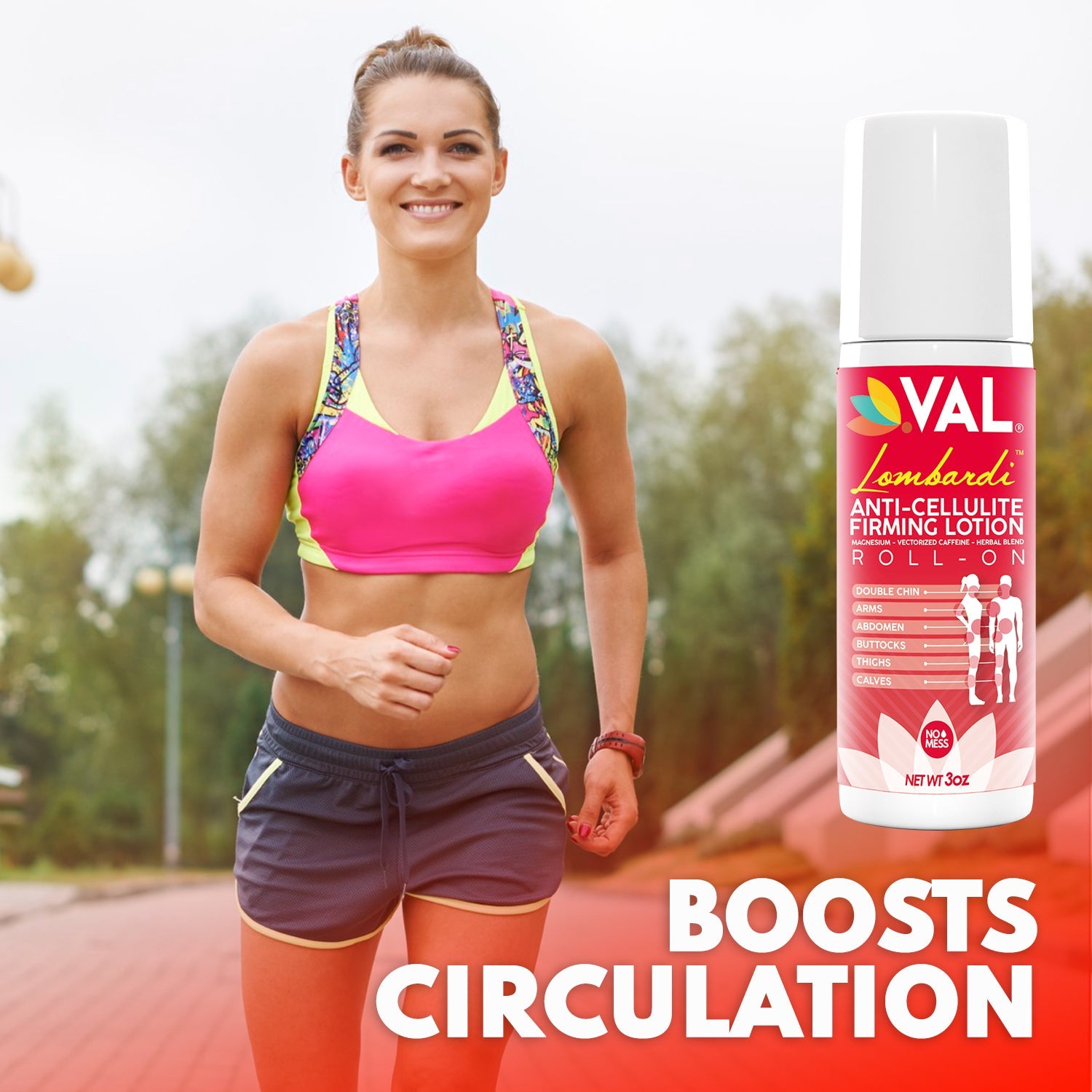 VAL Lombardi Anti Cellulite Firming Rollon Magnesium - Val Supplements