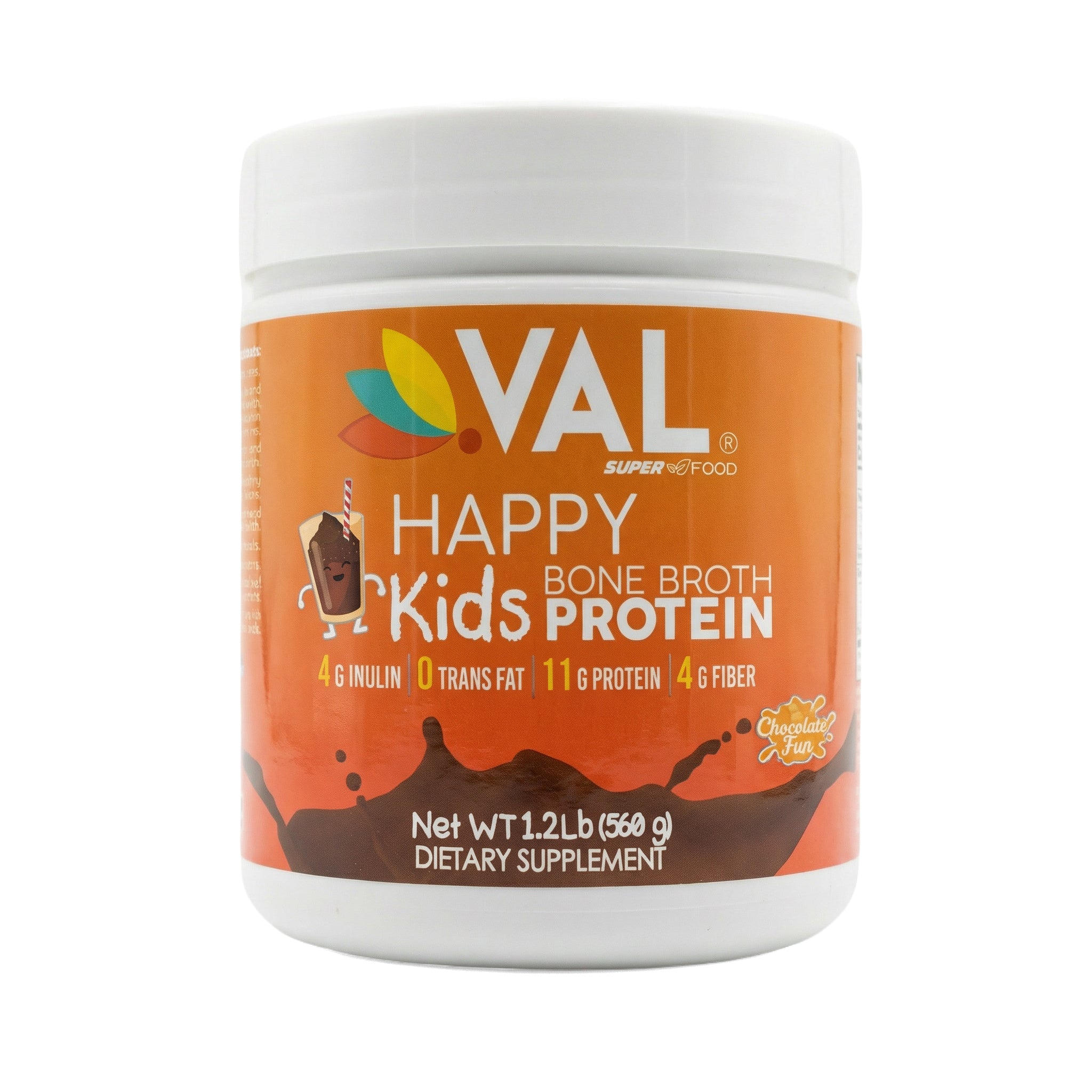 Strong Bones, Gut & Immune Support Bone Broth Protein Powder for Kids – 11g Protein, 6g Collagen | VAL Happy Kids