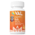 Iron Supplement for Kids Healthy Energy & Support Chewable – Sugar-Free | 60 Fun-Shaped Tablets