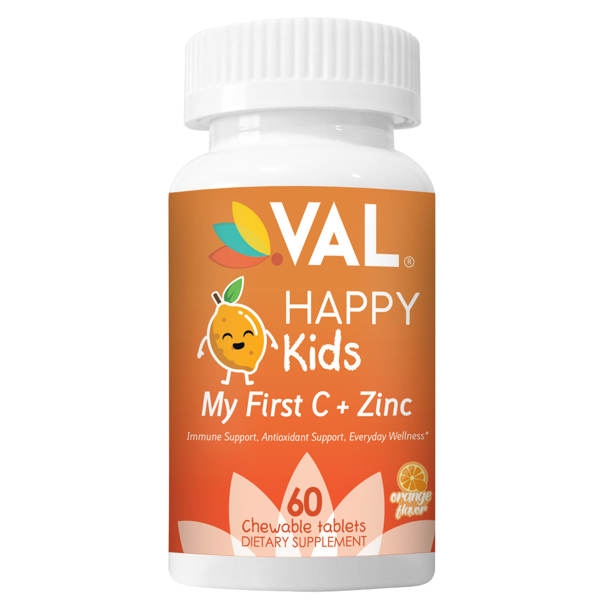Vitamin C + Zinc Chewables for Kids – Immune Health & Antioxidant Support