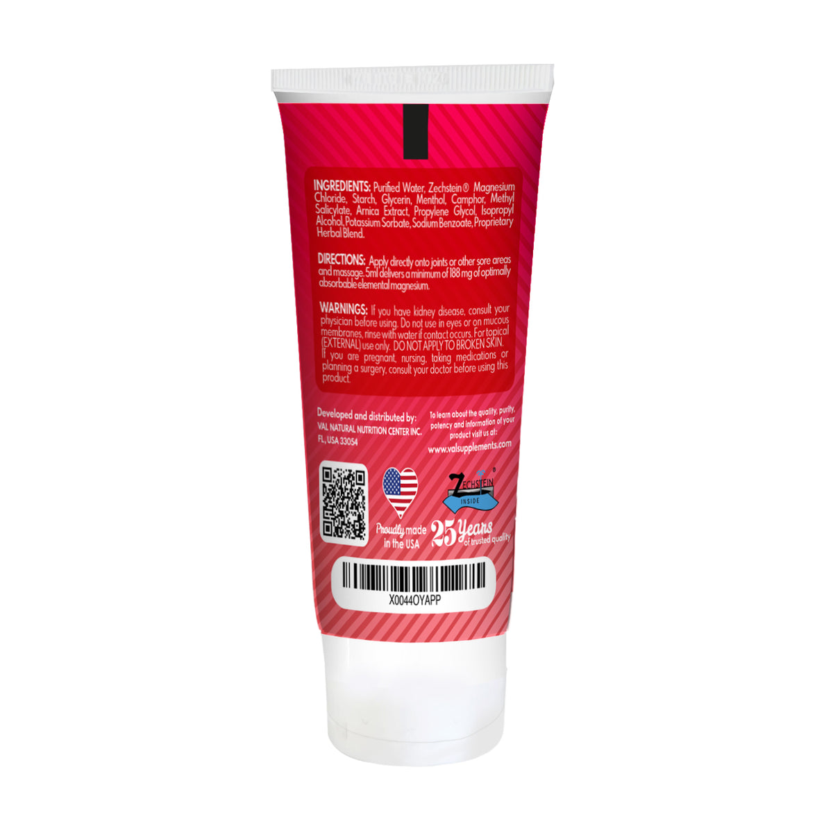 Fast Relief for Muscles, Joints, Back, Shoulders, Feet | Magnesium Lotion with Arnica, Camphor & Menthol | 5oz