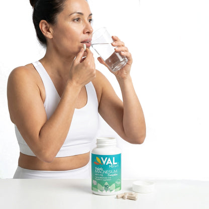 Triple Magnesium Complex – Muscle Relaxation, Sleep & Calm Support | 90 Capsules | VAL MG
