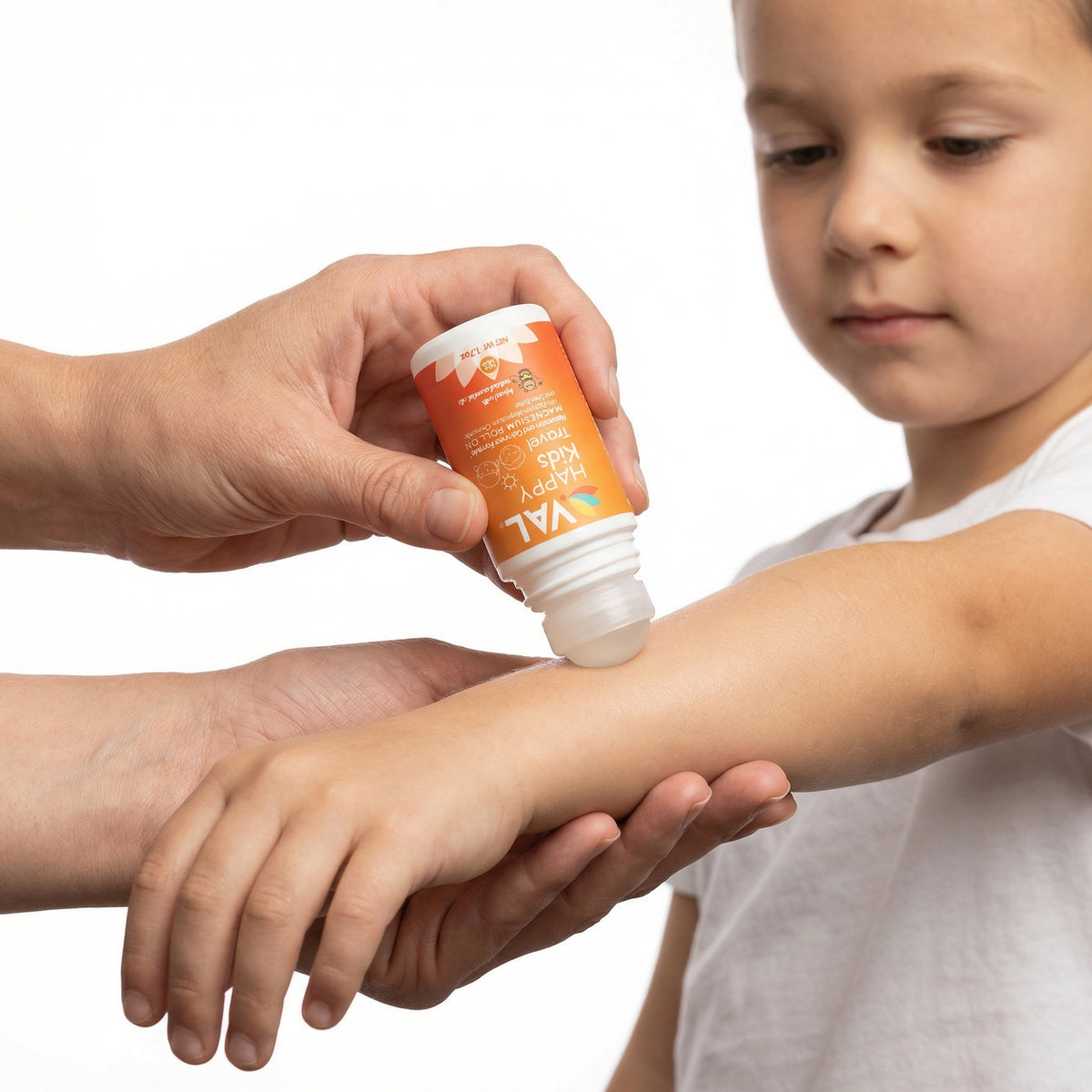 Travel Magnesium Roll-On, Relaxation & Calmness Formula for Kids, Zechstein® Magnesium with Chamomile & Shea Butter, Topical Roll-On, 1.7 oz