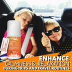 Travel Magnesium Roll-On, Relaxation & Calmness Formula for Kids, Zechstein® Magnesium with Chamomile & Shea Butter, Topical Roll-On, 1.7 oz