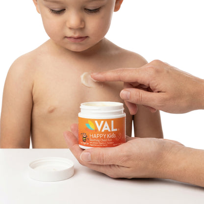 Breathe Easy & Congestion Relief Chest – Eucalyptus & Peppermint for Kids 2+ | 1.5 oz | VAL Happy Kids