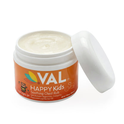 Breathe Easy & Congestion Relief Chest – Eucalyptus & Peppermint for Kids 2+ | 1.5 oz | VAL Happy Kids