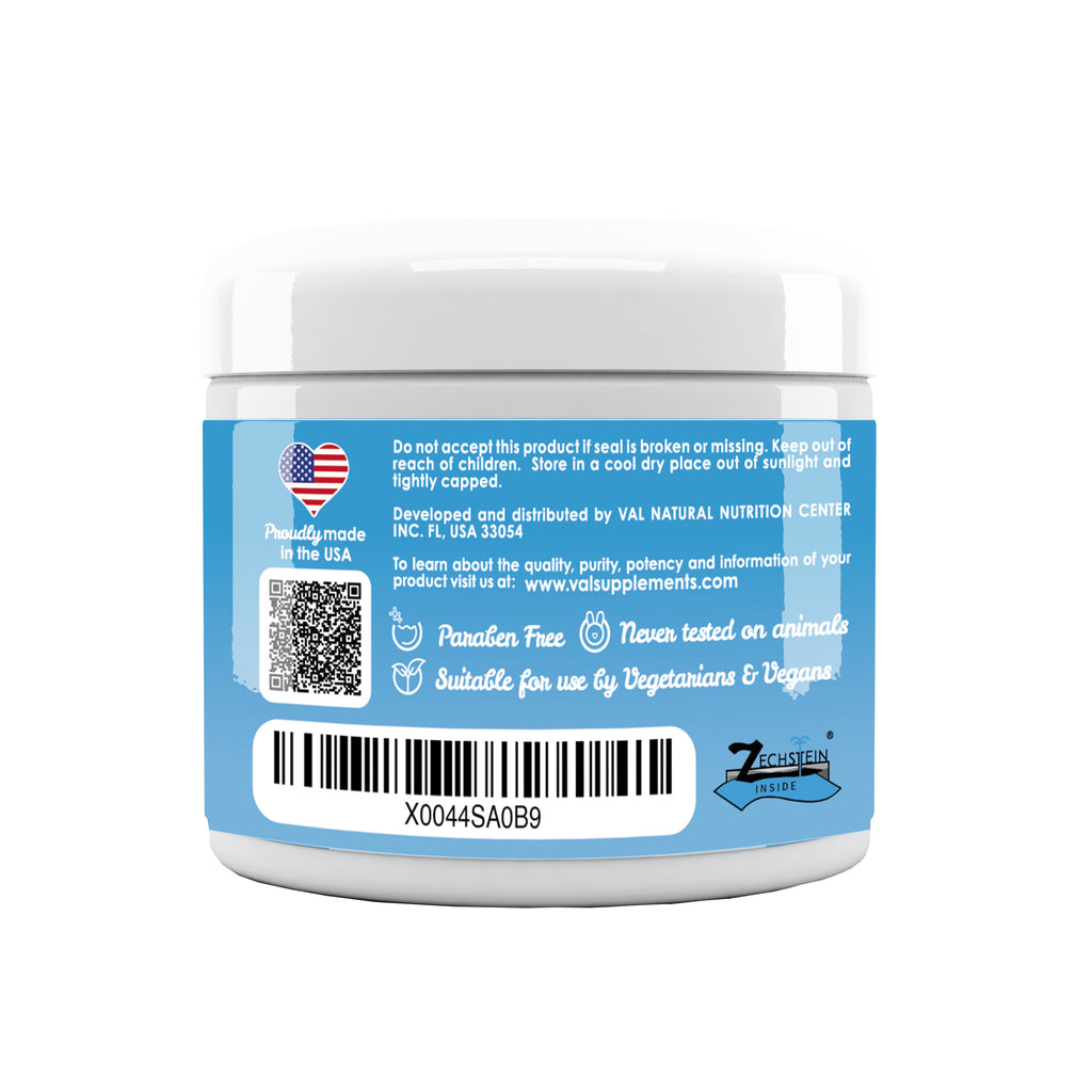 Muscle Cramp & Soreness Relief – Fast-Absorbing Zechstein Magnesium Cream for Relaxation & Restful Sleep | Relaxing Chamomile | 4 oz