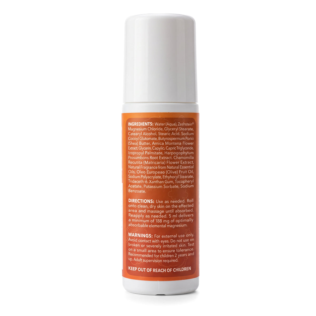 Boo Boo Relief Magnesium Roll-On for Kids – Zechstein® Magnesium with Arnica & Chamomile | 3 oz