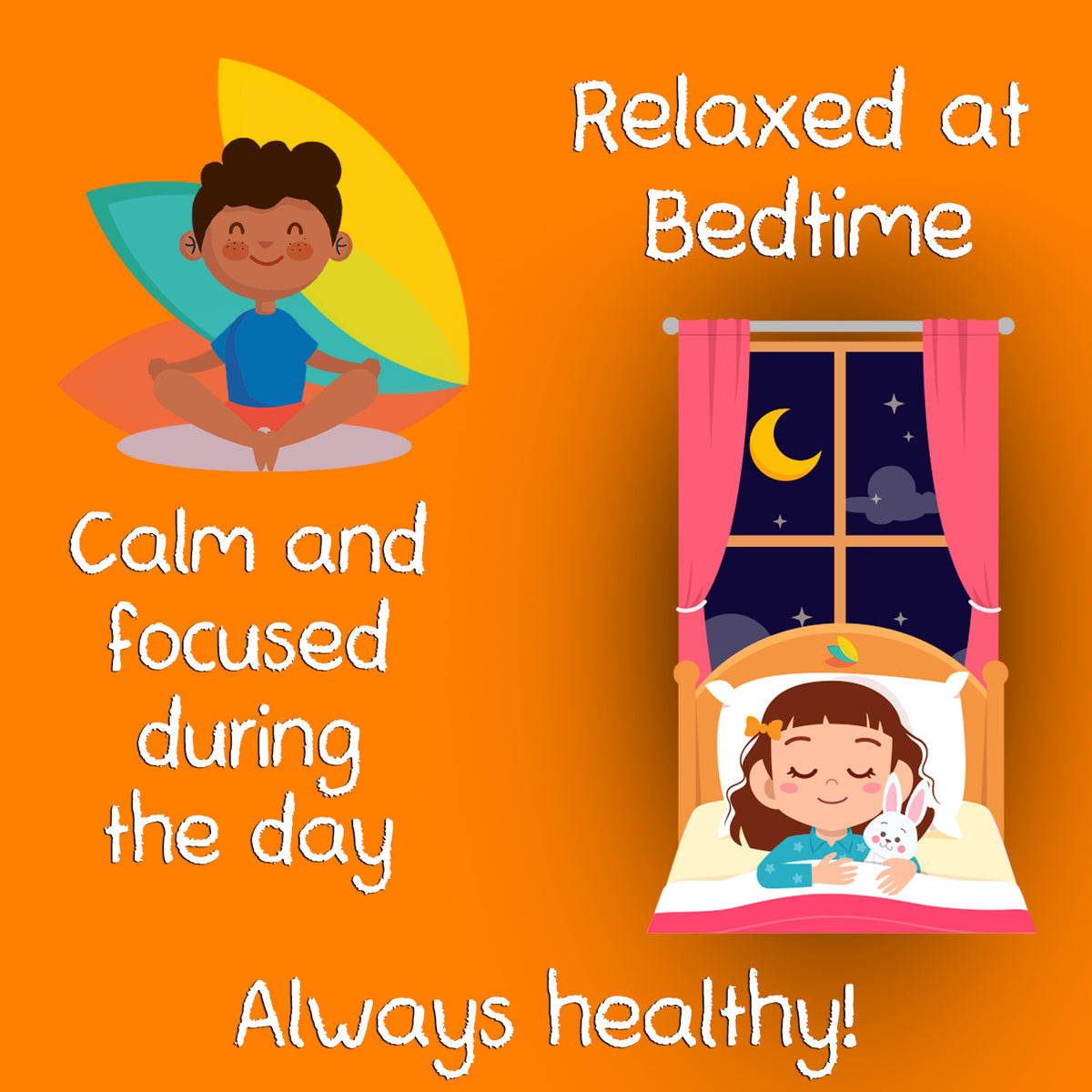 Kids Growth Support, Relaxation & Better Sleep| Magnesium & Iron Chewables  | VAL Happy Kids