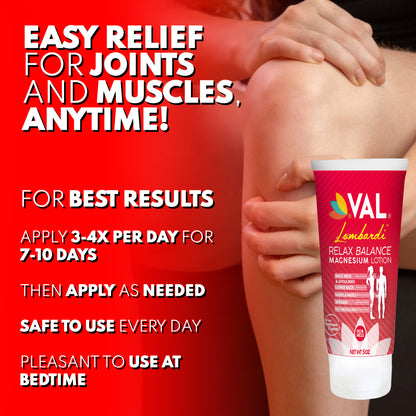 VAL Lombardi Magnesium Lotion 5oz