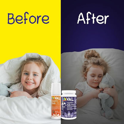 Kids Bedtime Wellness – Melatonin Chews & Magnesium Roll-On | VAL Happy Kids