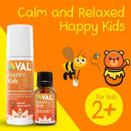 Kids Relaxation Set – Magnesium Roll-On & Calmness Essential Oil Blend | VAL Happy Kids
