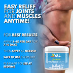 Muscle Cramp & Soreness Relief – Fast-Absorbing Zechstein Magnesium Nighttime Cream for Relaxation & Restful Sleep | Enchanting Jojoba Tuberose | 4 oz