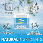 Muscle Cramp & Soreness Relief – Fast-Absorbing Zechstein Magnesium Nighttime Cream for Relaxation & Restful Sleep | Enchanting Jojoba Tuberose | 4 oz