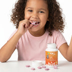 Iron Supplement for Kids Healthy Energy & Support Chewable – Sugar-Free | 60 Fun-Shaped Tablets