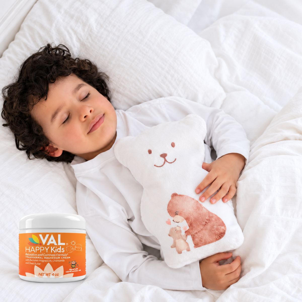Peaceful Sleep & Relaxation Magnesium Cream for Kids | 4 oz