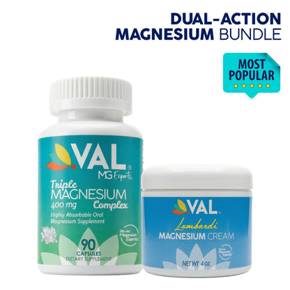 Magnesium Lover Combo – Deep Sleep, Stress Relief & Muscle Support | VAL Natural