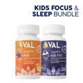 Dual Action | Focus + Sleep Support - Magnesium Day & Night Chewables for Kids | VAL Happy Kids