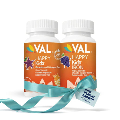Kids Growth Support, Relaxation & Better Sleep| Magnesium Chewables  | VAL Happy Kids