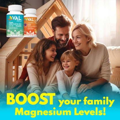 Relaxation and wellness pack – magnesium essentials for the entire family.