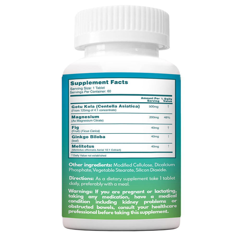Natural Gotu Kola supplement – Centella asiatica for focus and wellness