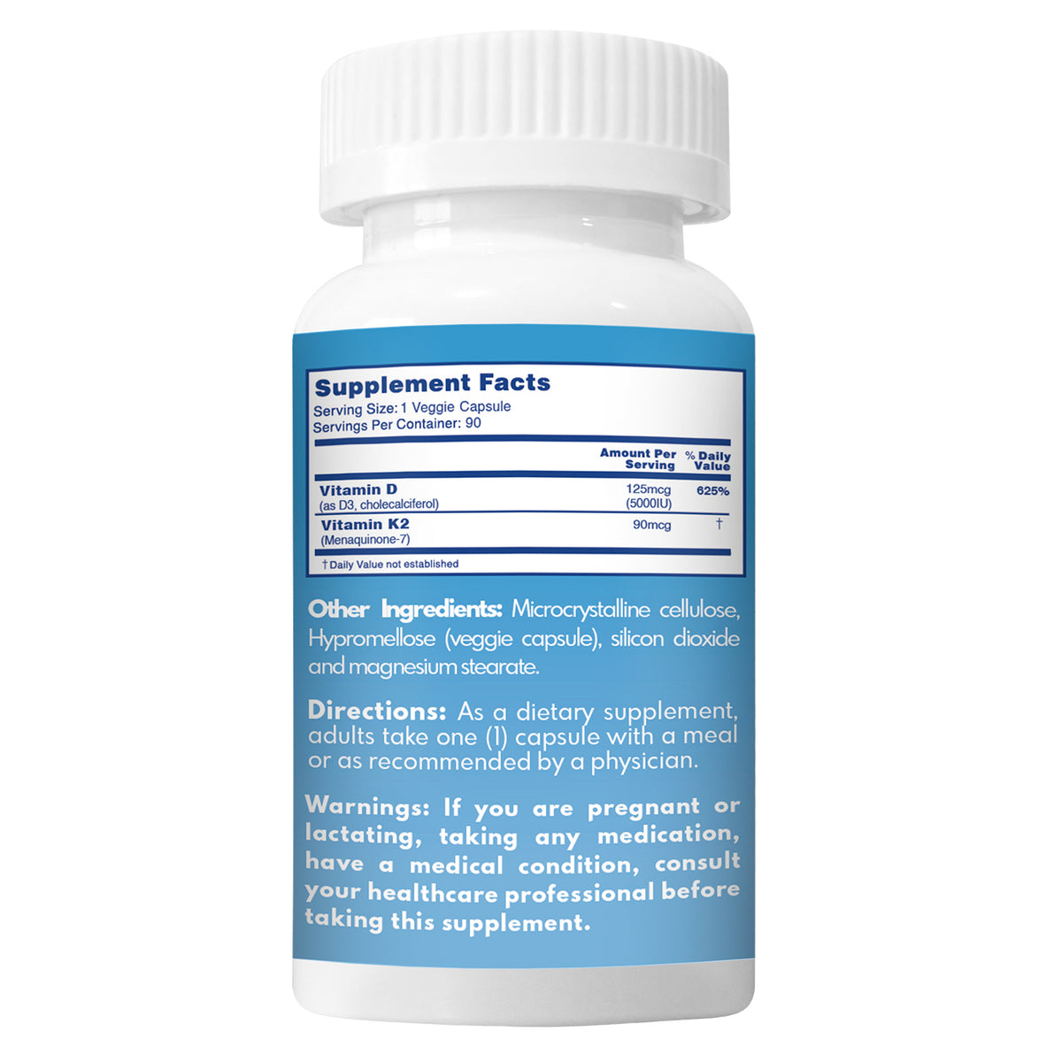 Vitamin D3+K2 for cardiovascular and bone health – essential daily support