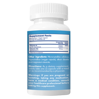 Vitamin D3+K2 for cardiovascular and bone health – essential daily support