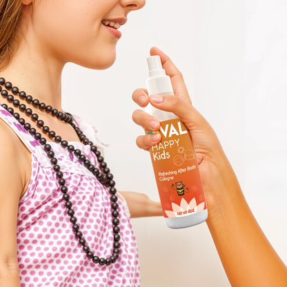 VAL Happy Kids Calmness and Relaxation, Refreshing after bath Cologne, 4 oz - Val Supplements