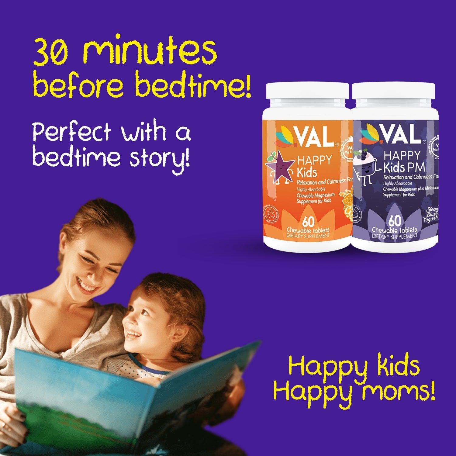 VAL Happy Kids Chewables Pack - Val Supplements