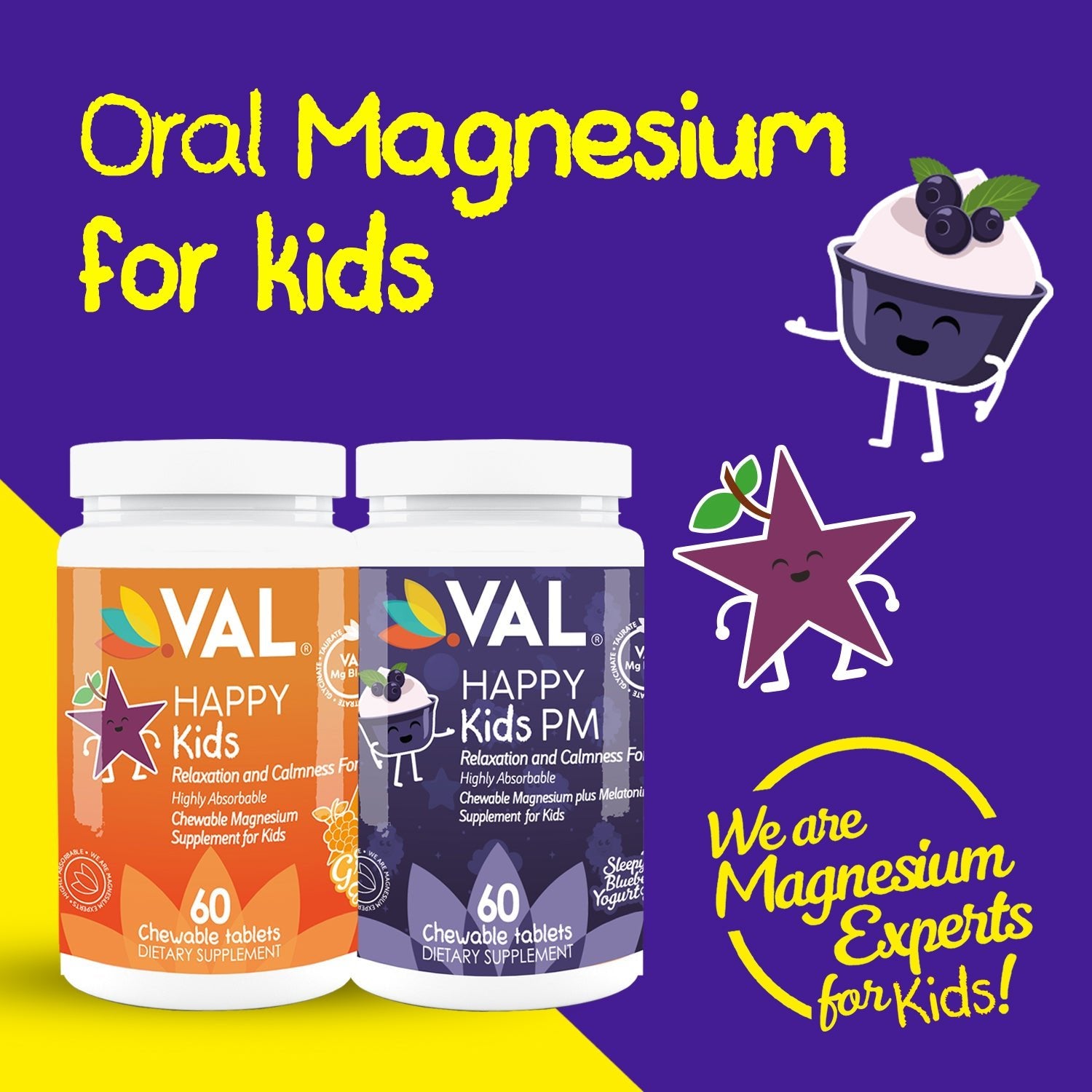 VAL Happy Kids Chewables Pack - Val Supplements