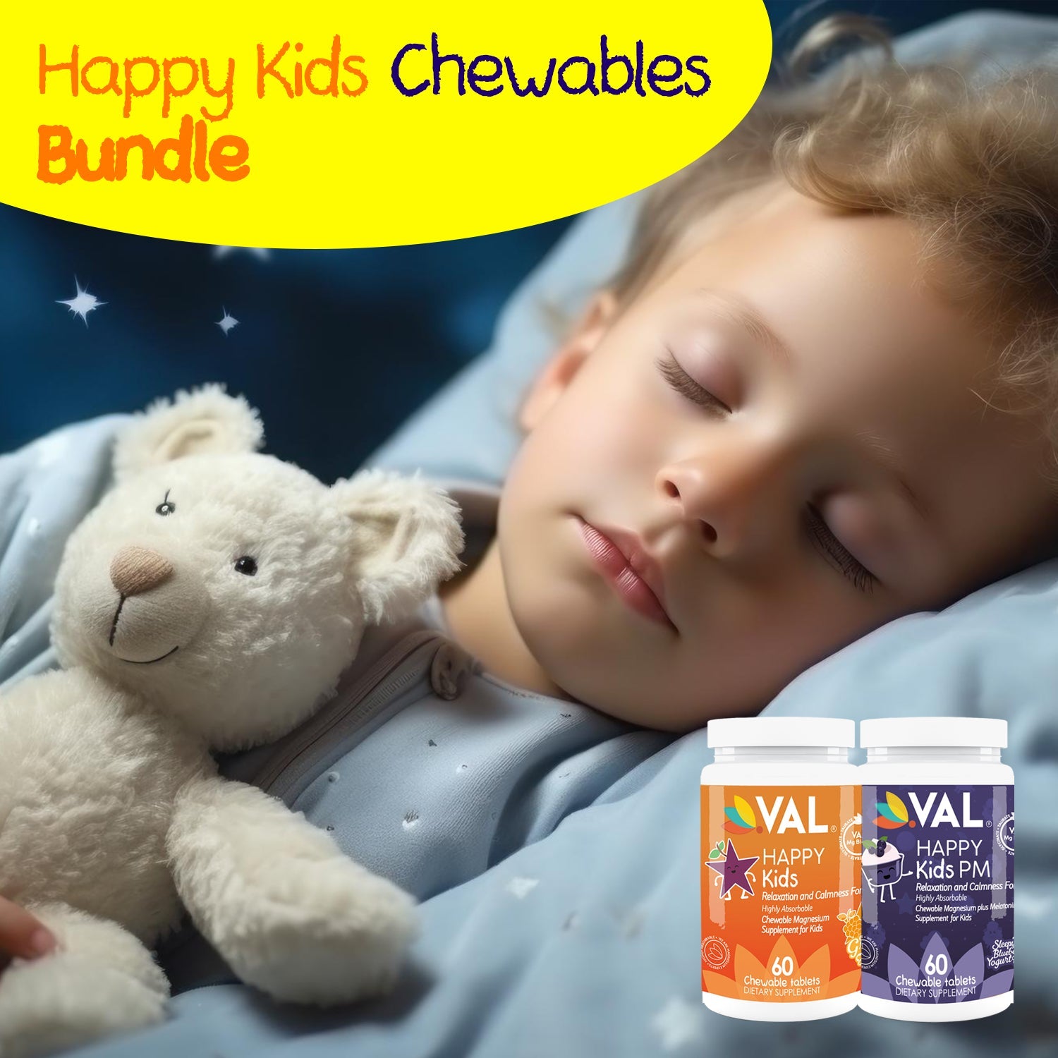 VAL Happy Kids Chewables Pack - Val Supplements