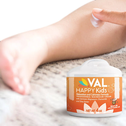 VAL Magnesium Cream – Topical Magnesium Supplement for Kids for Relaxation and Calmness